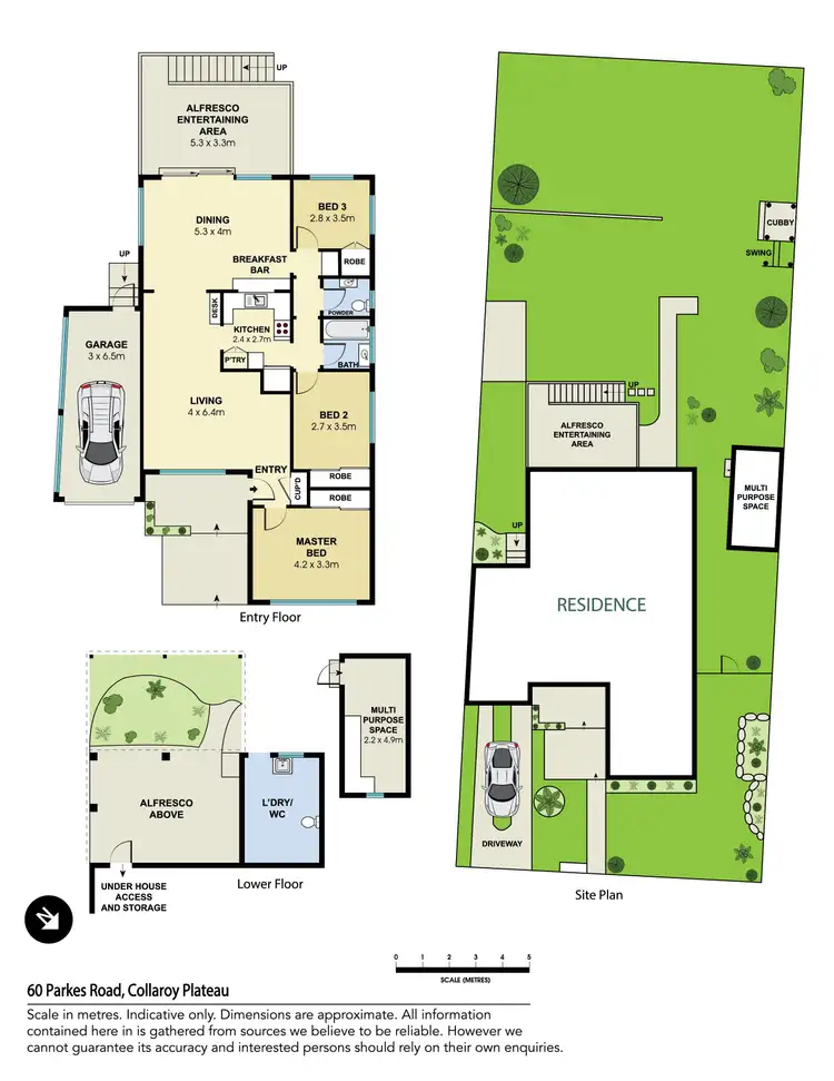 Floorplan of Homely house listing, 60 Parkes Road, Collaroy Plateau NSW 2097