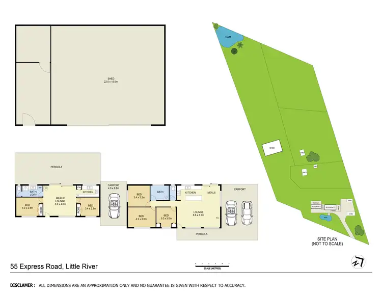 Floorplan of Homely rural property listing, 55 Express Road, Little River VIC 3211