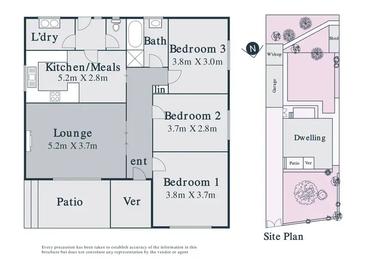 Floorplan of Homely house listing, 77 The Boulevard, Thomastown VIC 3074