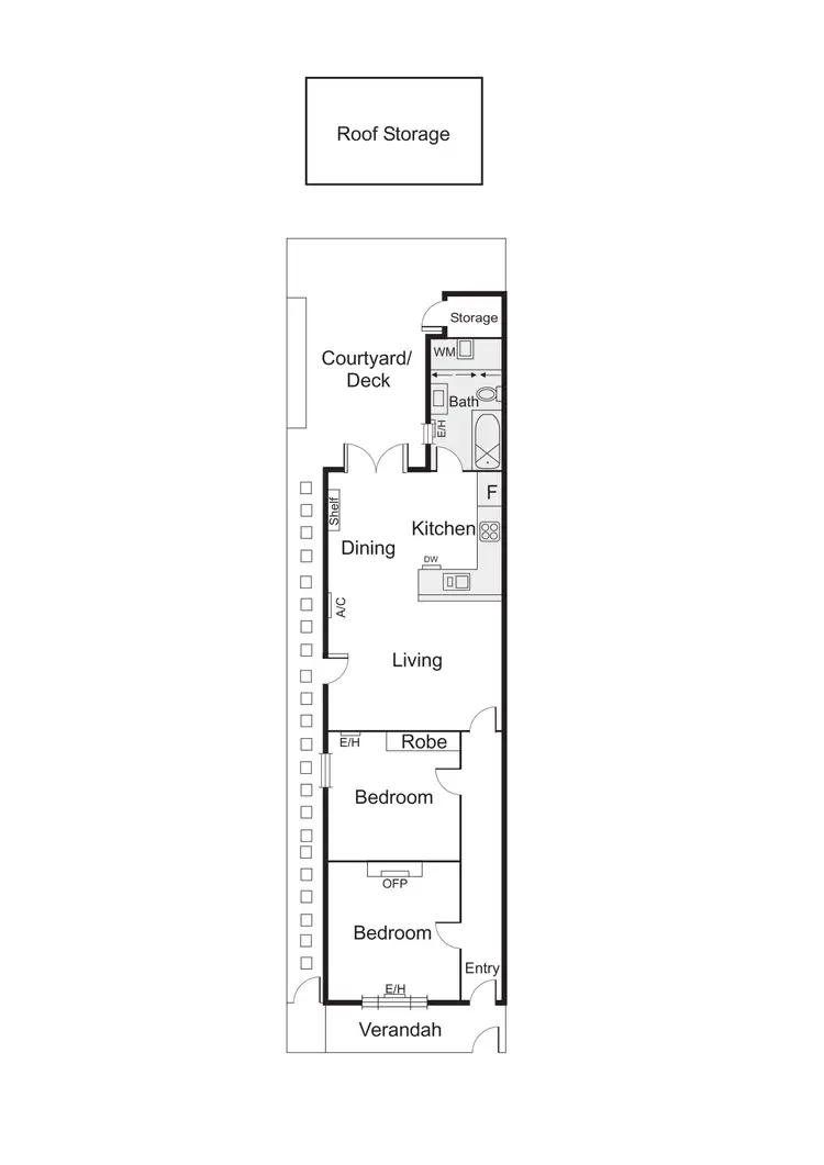 Floorplan of Homely house listing, 27 Alfred Street, Port Melbourne VIC 3207