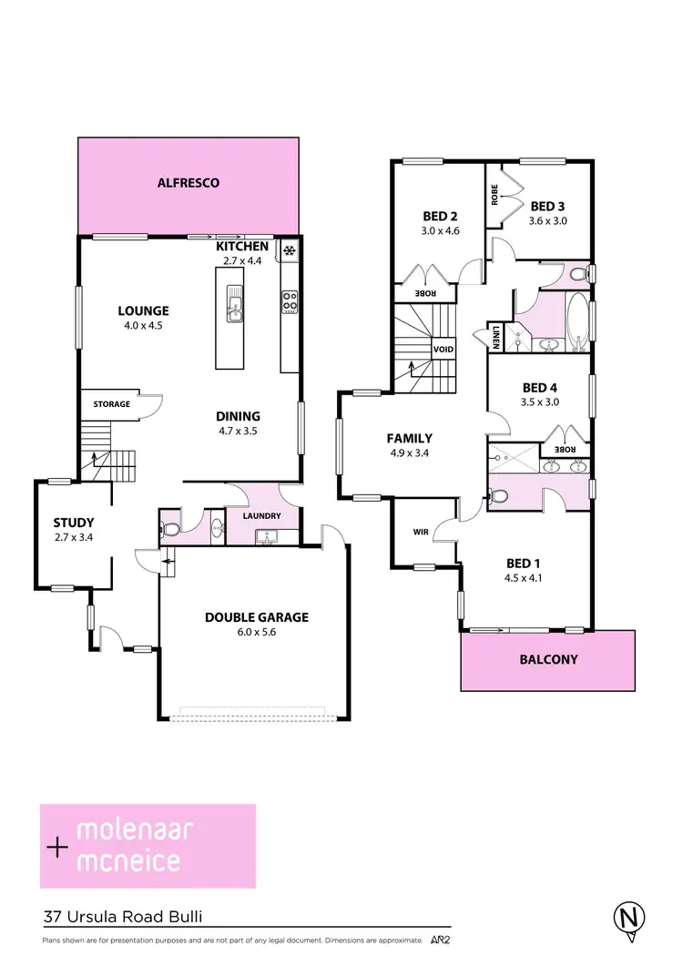 Floorplan of Homely house listing, 37 Ursula Road, Bulli NSW 2516