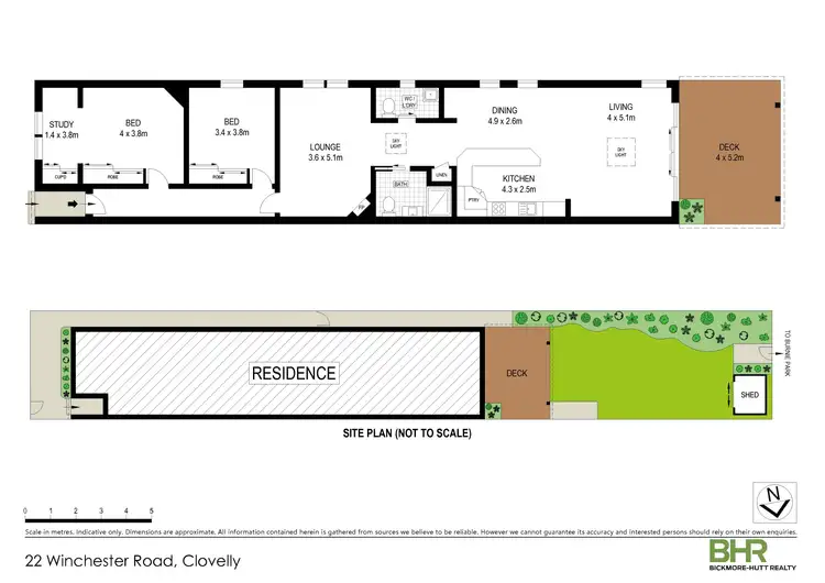 Floorplan of Homely house listing, 22 Winchester Road, Clovelly NSW 2031