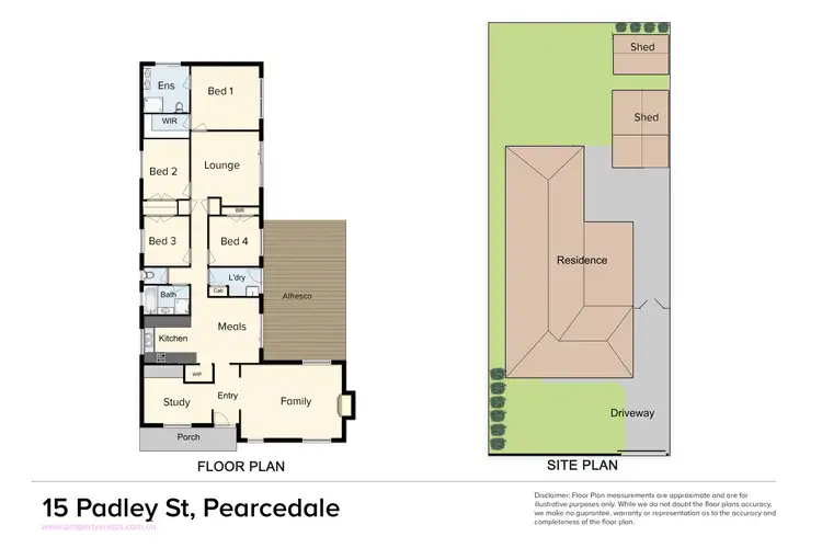 Floorplan of Homely house listing, 15 Padley Street, Pearcedale VIC 3912