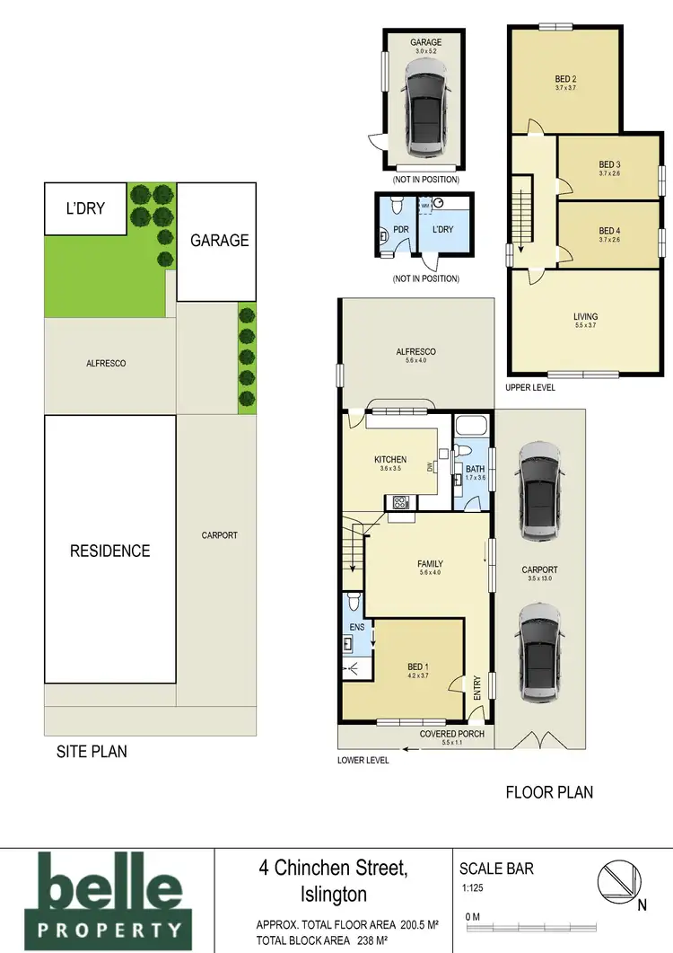 Floorplan of Homely house listing, 4 Chinchen Street, Islington NSW 2296