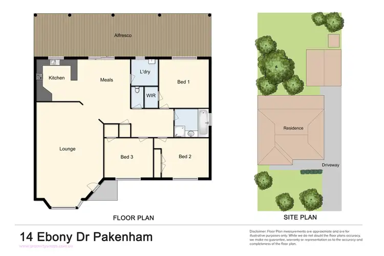 Floorplan of Homely house listing, 14 Ebony Drive, Pakenham VIC 3810