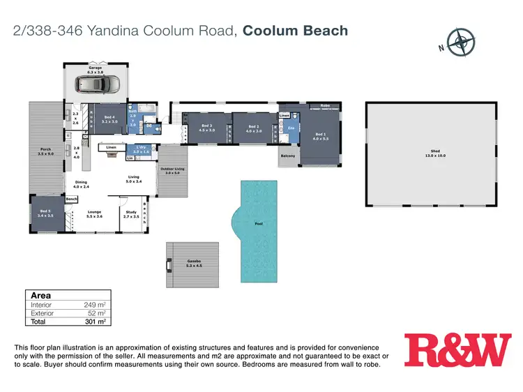 Floorplan of Homely house listing, 2/338-346 Yandina-Coolum Road, Coolum Beach QLD 4573