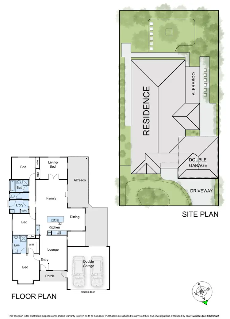 Floorplan of Homely house listing, 9 Hutson Way, Mount Martha VIC 3934
