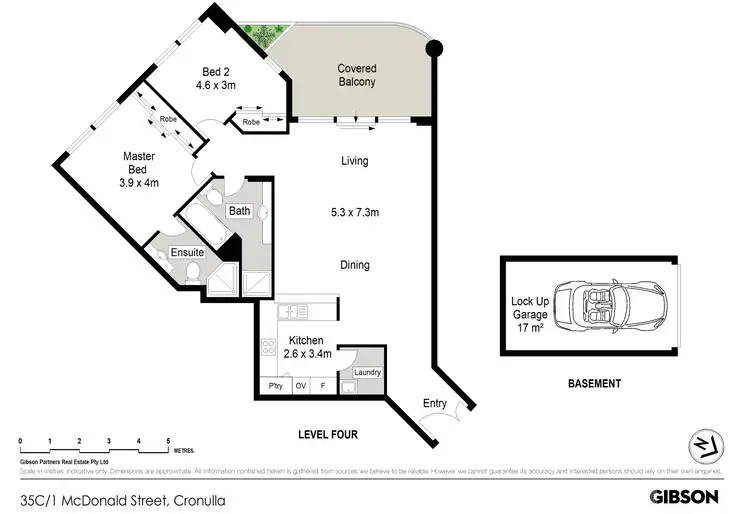 Floorplan of Homely apartment listing, 35C/1-3 McDonald Street, Cronulla NSW 2230