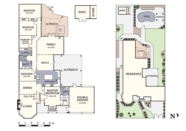 Floorplan of Homely house listing, 3 Clarkedale Rise, Kilsyth South VIC 3137