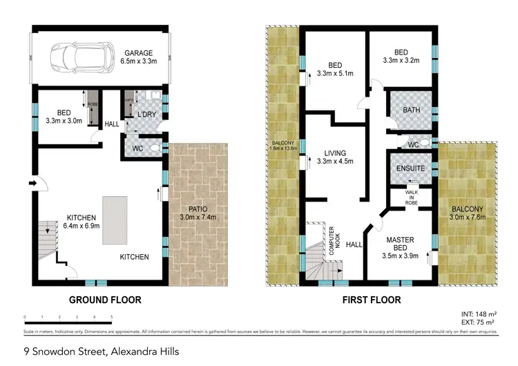 Floorplan of Homely house listing, 9 Snowdon Street, Alexandra Hills QLD 4161