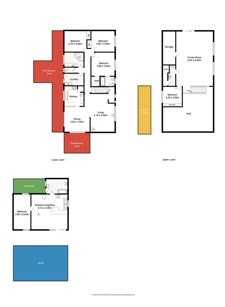 Floorplan of Homely rural property listing, 1873 Inman Valley Road, Inman Valley SA 5211