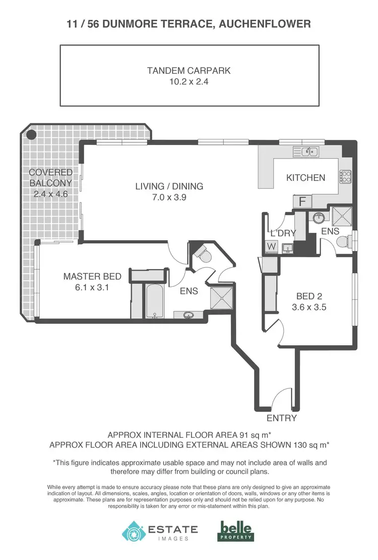 Floorplan of Homely unit listing, 11/56 Dunmore Terrace, Auchenflower QLD 4066