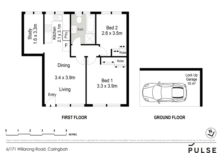 Floorplan of Homely apartment listing, 6/171 Willarong Road, Caringbah NSW 2229