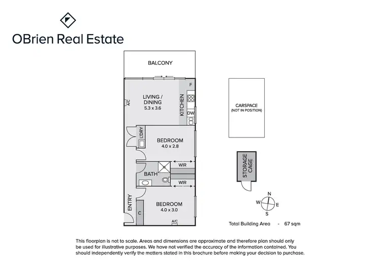 Floorplan of Homely apartment listing, 5/96 White Street, Mordialloc VIC 3195