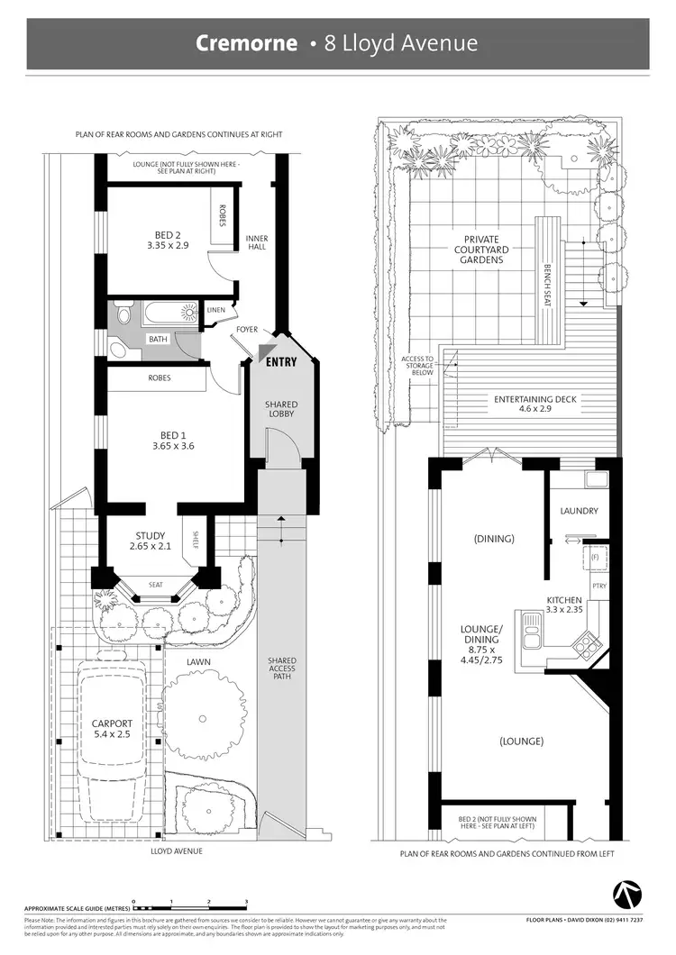 Floorplan of Homely house listing, 8 Lloyd Avenue, Cremorne NSW 2090
