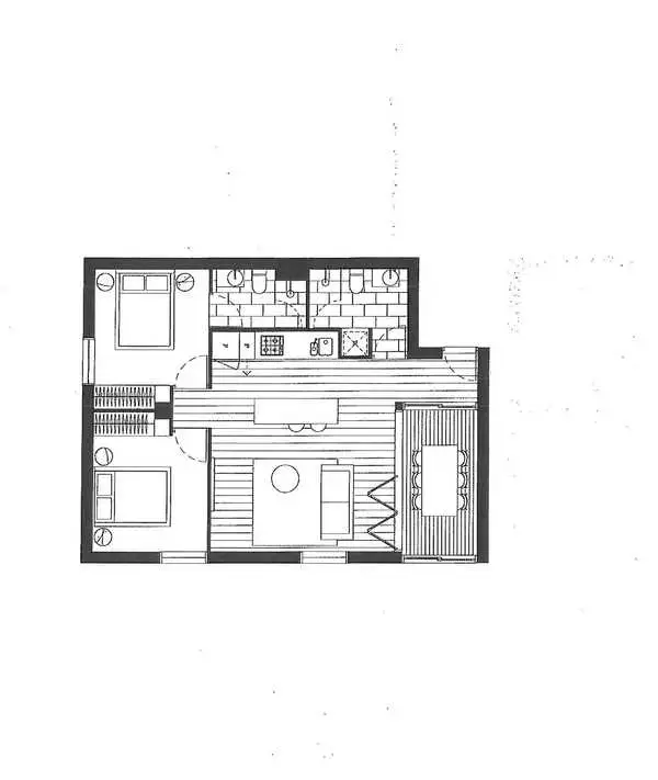 Floorplan of Homely apartment listing, 203/12A-14 Spring Road, Malvern VIC 3144