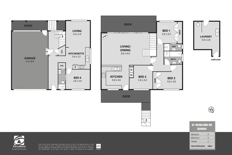 Floorplan of Homely house listing, 81 Headland Drive, Gerroa NSW 2534