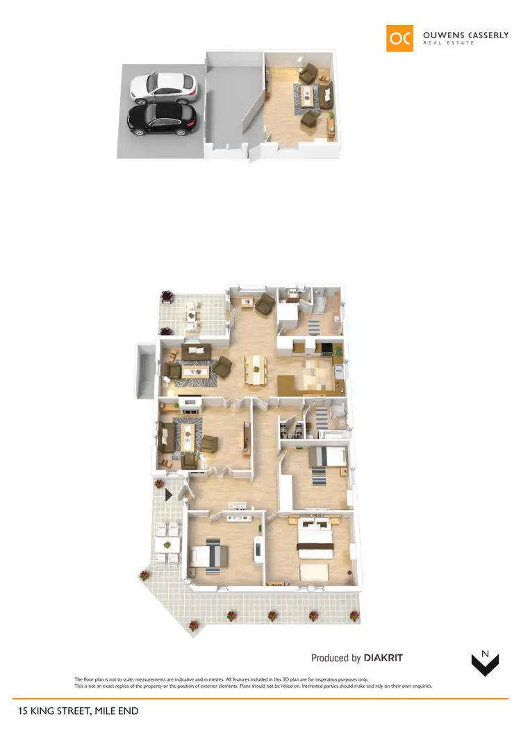 Floorplan of Homely house listing, 15 King Street, Mile End SA 5031