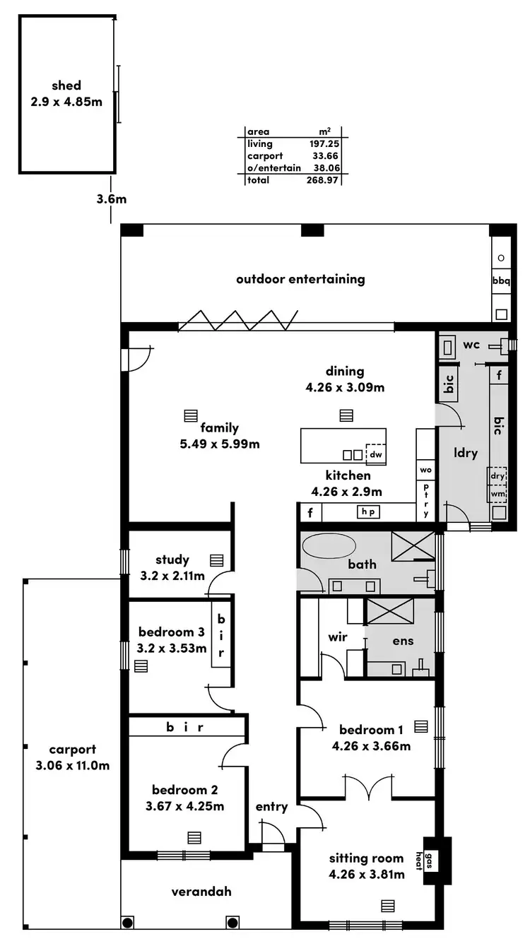 Floorplan of Homely house listing, 48 Norseman Avenue, Westbourne Park SA 5041