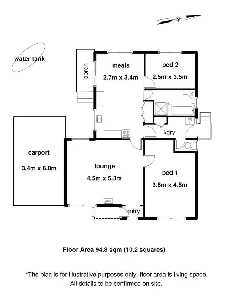 Floorplan of Homely house listing, 23 St Leonards Road, Healesville VIC 3777