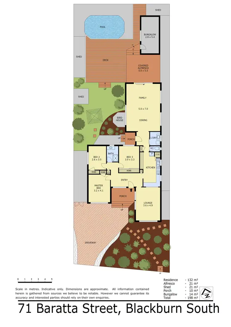 Floorplan of Homely house listing, 71 Baratta Street, Blackburn South VIC 3130