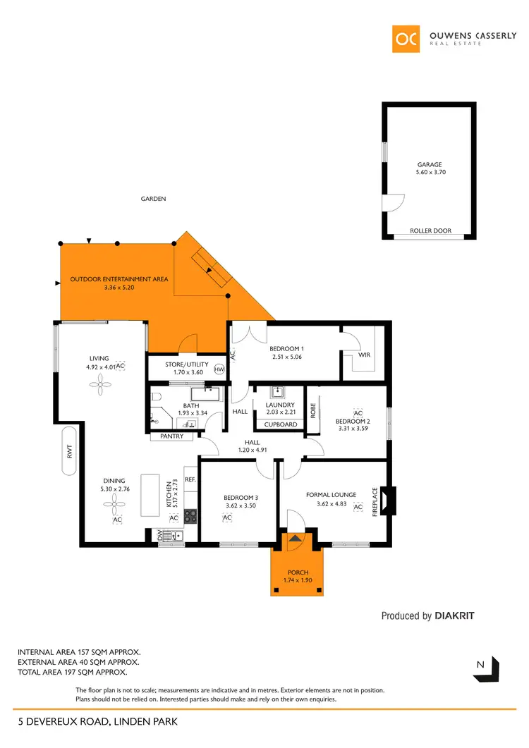 Floorplan of Homely house listing, 5 Devereux Road, Linden Park SA 5065