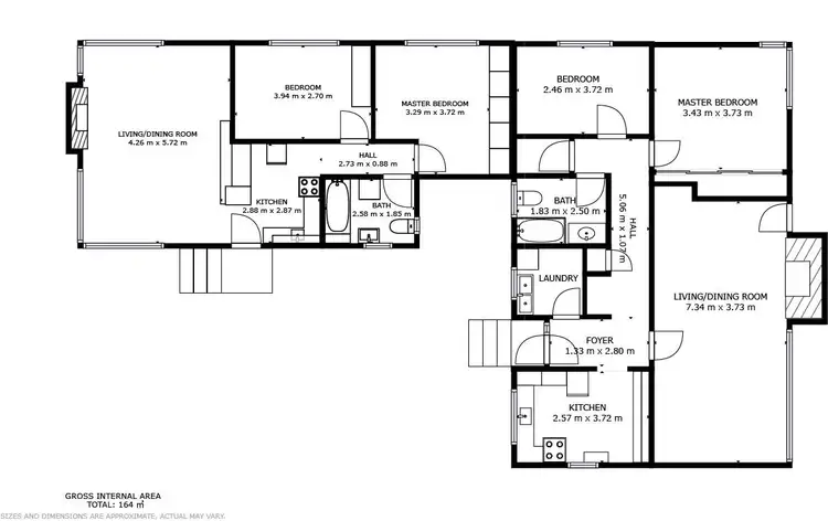 Floorplan of Homely house listing, 24 Lincoln Street, Lindisfarne TAS 7015