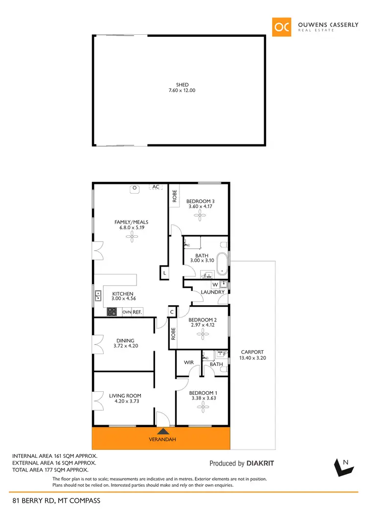 Floorplan of Homely house listing, 81 Berry Road, Mount Compass SA 5210