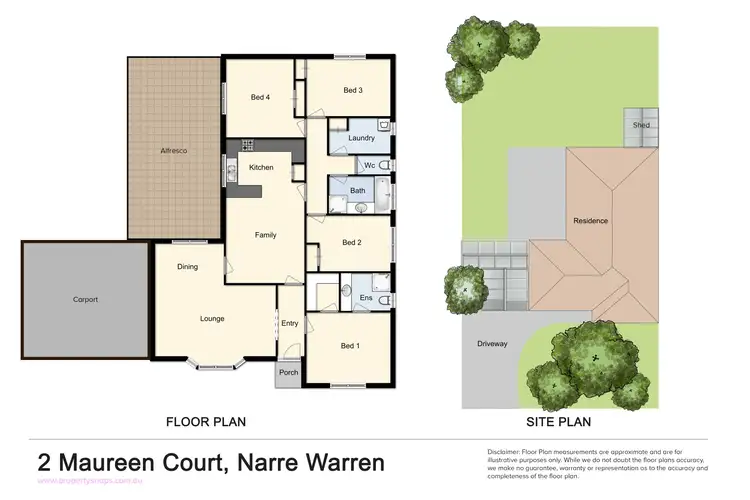 Floorplan of Homely house listing, 2 Maureen Court, Narre Warren VIC 3805