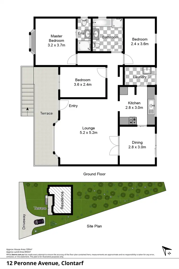 Floorplan of Homely house listing, 12 Peronne Avenue, Clontarf NSW 2093