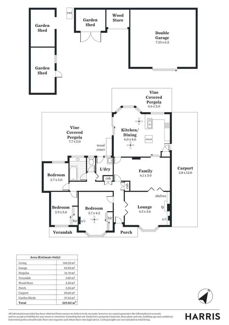 Floorplan of Homely house listing, 24 Colorado Drive, Glenalta SA 5052