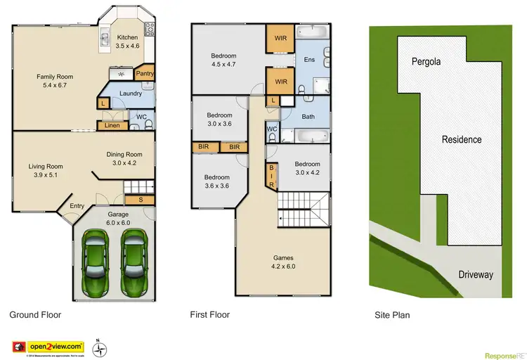 Floorplan of Homely house listing, 4 Zenith Court, Glenwood NSW 2768