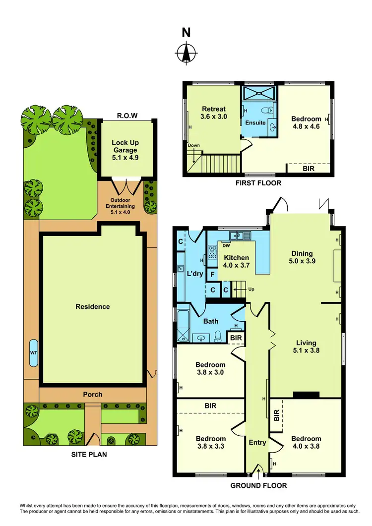 Floorplan of Homely house listing, 22 Seddon Street, Seddon VIC 3011