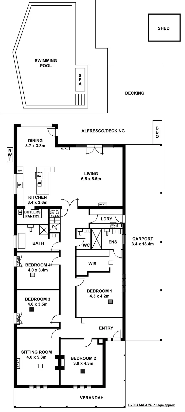 Floorplan of Homely house listing, 78 Alexandra Avenue, Rose Park SA 5067