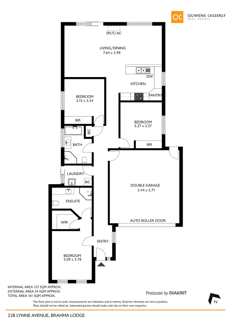 Floorplan of Homely house listing, 22B Lynne Street, Brahma Lodge SA 5109