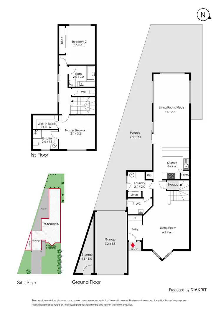 Floorplan of Homely unit listing, 2/157 Ballan Road, Wyndham Vale VIC 3024