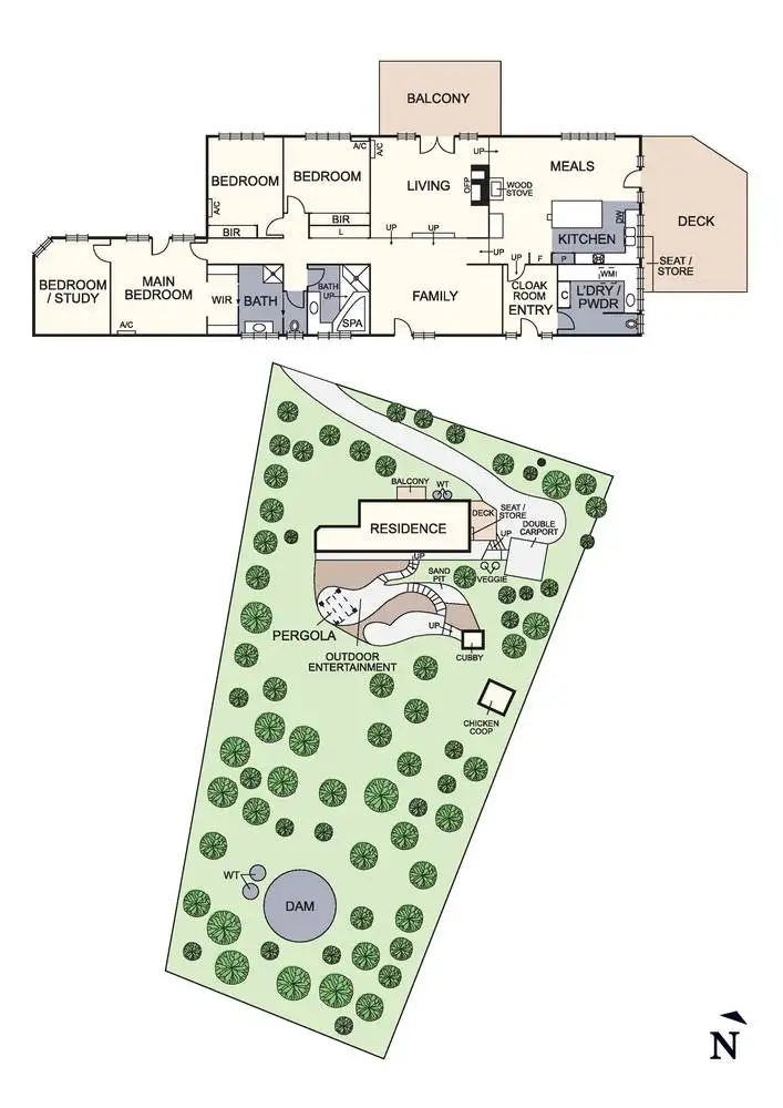 Floorplan of Homely house listing, 10 Shaftesbury Avenue, St Andrews VIC 3761