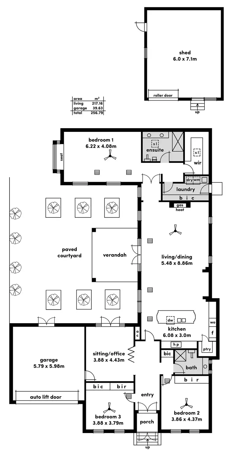 Floorplan of Homely house listing, 10 Brae Road, St Georges SA 5064