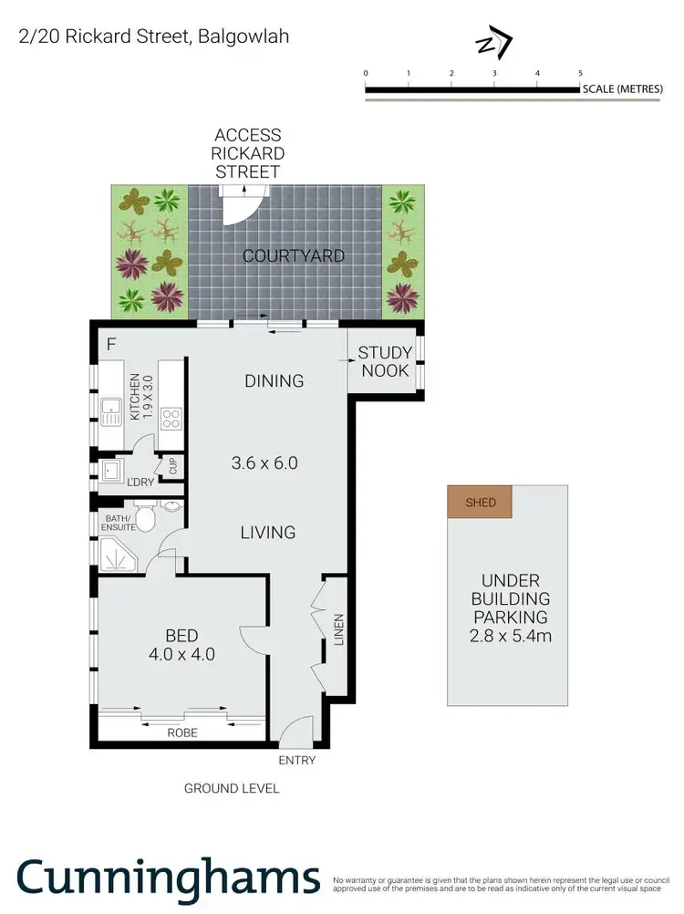 Floorplan of Homely unit listing, 2/20 Rickard Street, Balgowlah NSW 2093
