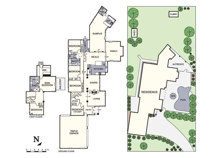 Floorplan of Homely house listing, 44 Palmerston Road, Lysterfield VIC 3156
