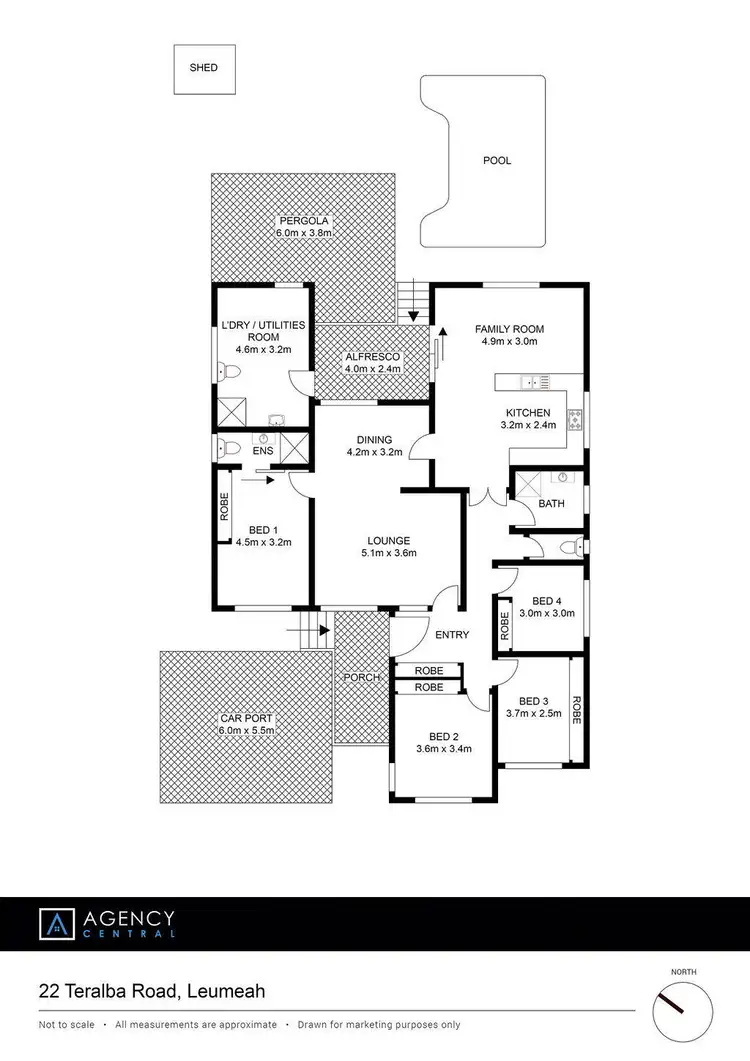 Floorplan of Homely house listing, 22 Teralba Road, Leumeah NSW 2560
