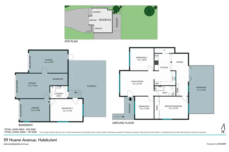 Floorplan of Homely house listing, 59 Huene Avenue, Halekulani NSW 2262