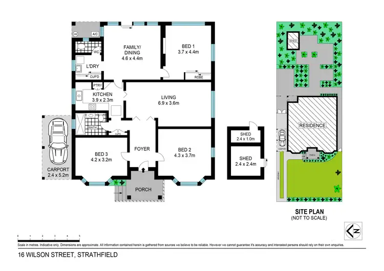 Floorplan of Homely house listing, 16 Wilson Street, Strathfield NSW 2135