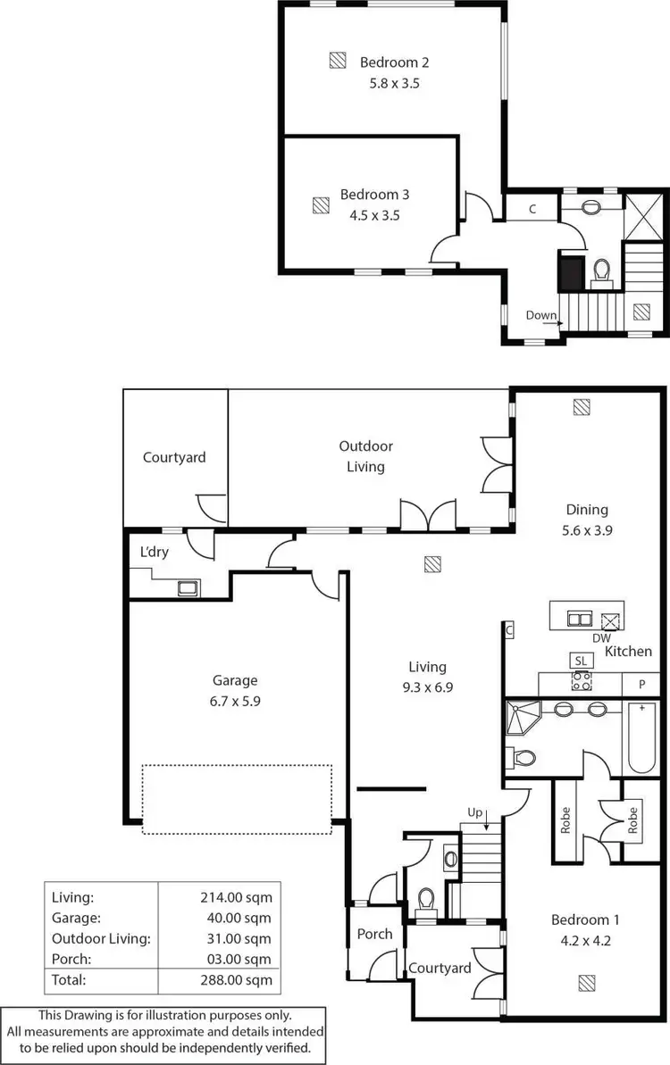Floorplan of Homely house listing, 84C Osmond Terrace, Norwood SA 5067