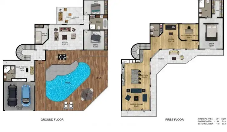 Floorplan of Homely house listing, 6 Keppel Lane, Buderim QLD 4556