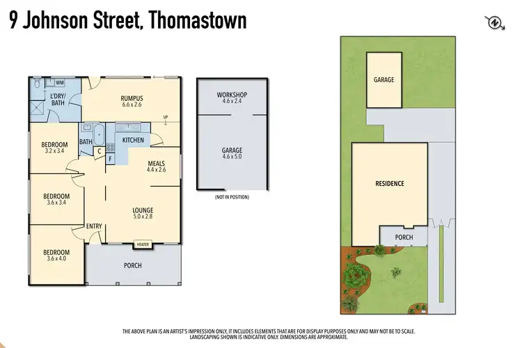 Floorplan of Homely house listing, 9 Johnson Street, Thomastown VIC 3074