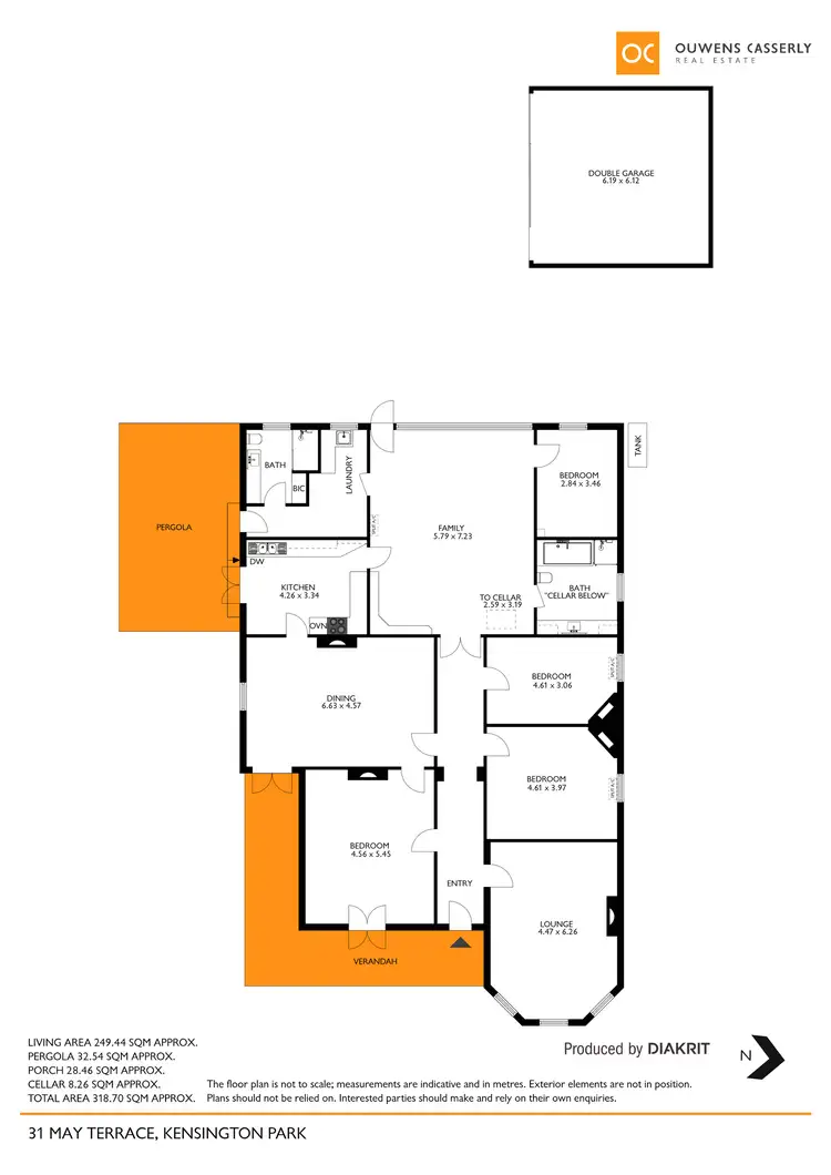 Floorplan of Homely house listing, 31 May Terrace, Kensington Park SA 5068