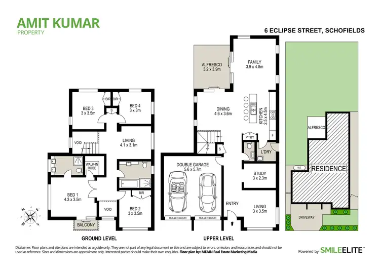 Floorplan of Homely house listing, 6 Eclipse Street, Schofields NSW 2762