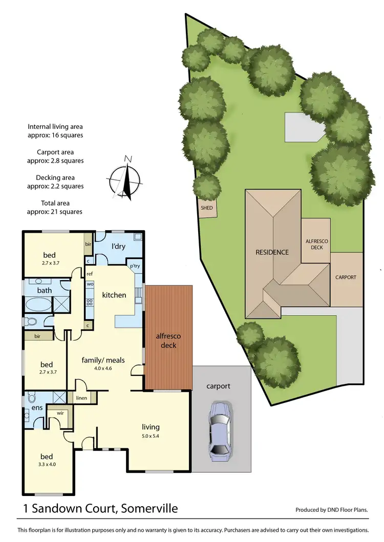 Floorplan of Homely house listing, 1 Sandown Court, Somerville VIC 3912