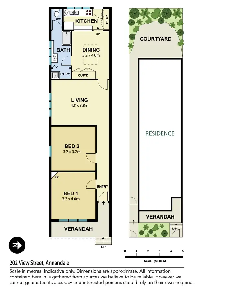 Floorplan of Homely house listing, 202 View Street, Annandale NSW 2038